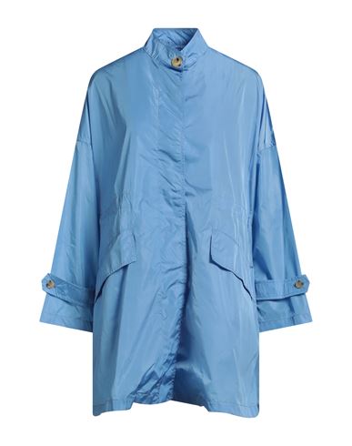 Mackintosh Woman Jacket Light Blue Size L Nylon In Blue