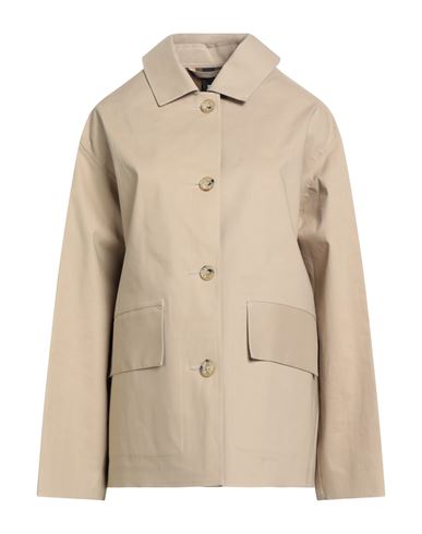 Mackintosh Woman Jacket Beige Size 8 Cotton In Brown