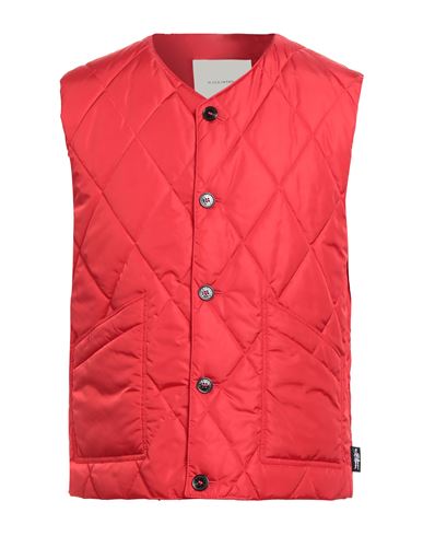 Mackintosh Man Vest Red Size L Polyamide In Red