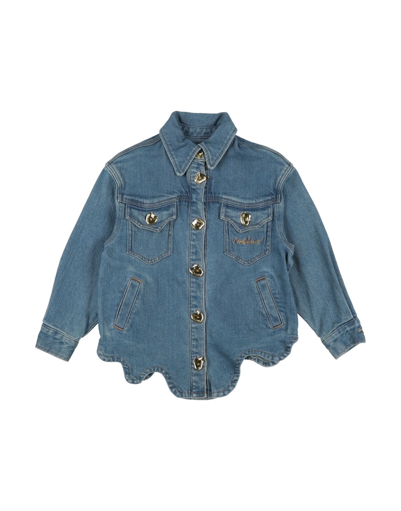 MOSCHINO KID ΠΑΛΤΟ & ΤΖΑΚΕΤ Denim τζάκετ