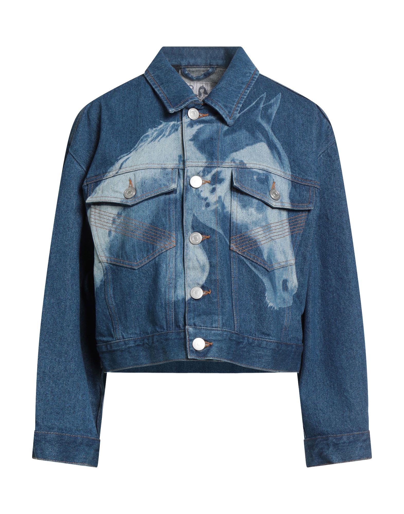 REIMAGINE PINKO x PATRICK MCDOWELL REIMAGINE PINKO x PATRICK MCDOWELL ΠΑΛΤΟ & ΤΖΑΚΕΤ Denim τζάκετ