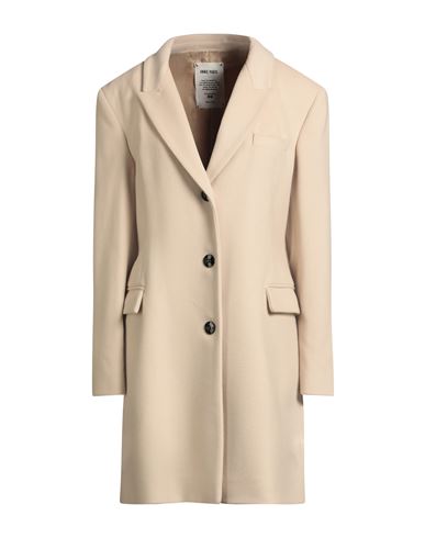 Annie Paris Woman Coat Ivory Size 10 Virgin Wool, Polyamide, Cashmere In White