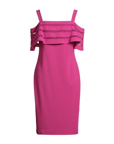 Joseph Ribkoff Woman Midi Dress Purple Size 14 Polyester, Elastane