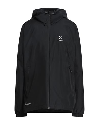 Haglöfs Woman Jacket Black Size L Recycled Polyester In Black