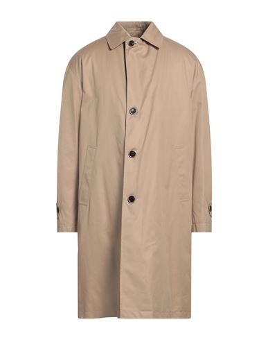 Herno Man Overcoat & Trench Coat Beige Size 44 Cotton In Brown