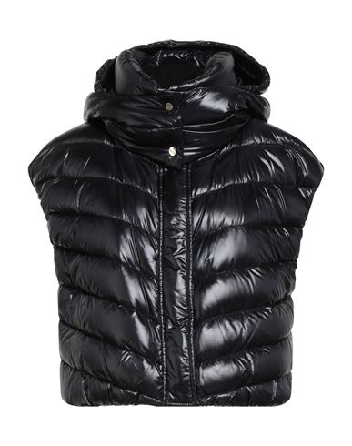 Herno Resort Woman Vest Black Size 12 Polyamide In Black