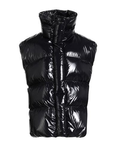 Msgm Woman Vest Black Size 4 Polyamide In Black