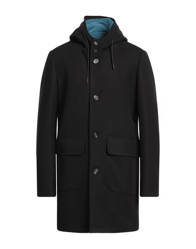 Markup Man Coat Black Size 44 Polyester In Black