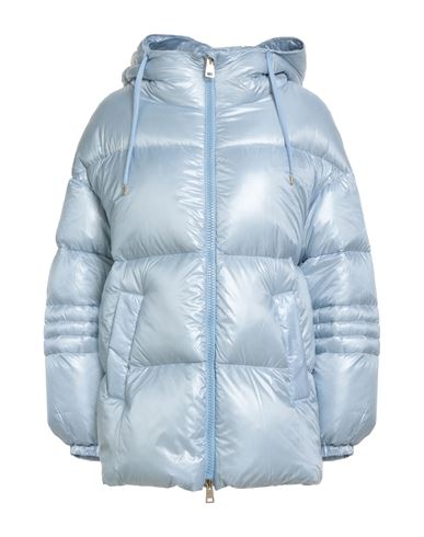 Herno Padded Down-feather Zip-up Jacket In Blue