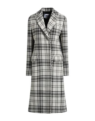 Msgm Abrigo Mujer Blanco 38 Mujer