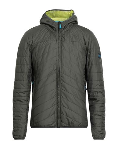 Uyn Man Puffer Military Green Size Xl Polyamide, Polyester, Elastane In Green