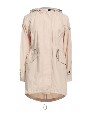 Peuterey Woman Overcoat & Trench Coat Beige Size 8 Cotton, Polyamide In Neutral
