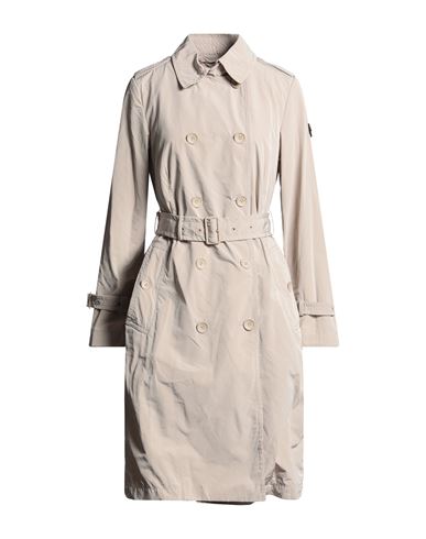 Peuterey Woman Overcoat & Trench Coat Beige Size 4 Polyester, Polyamide In Neutral