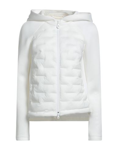 Peuterey Woman Puffer White Size 8 Polyester, Viscose, Polyamide In White