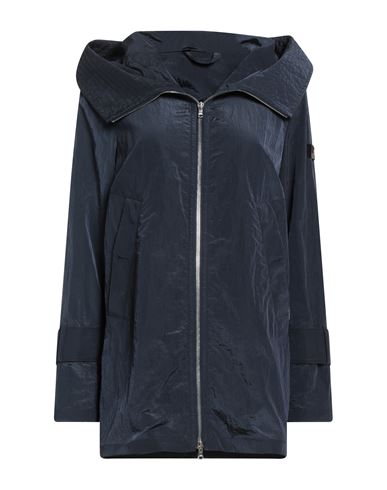 Peuterey Woman Overcoat & Trench Coat Midnight Blue Size 12 Polyamide In Blue