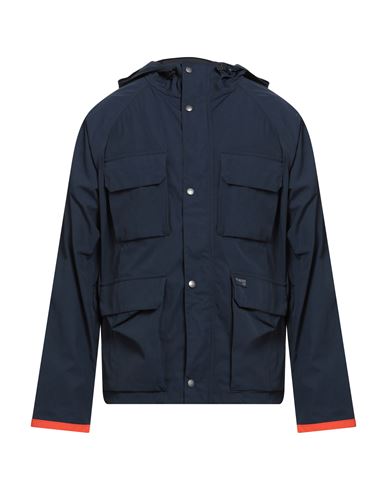 Fay Archive Man Jacket Navy Size L Polyamide In Blue