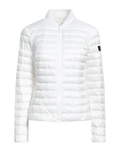 Peuterey Woman Puffer White Size 10 Polyester In White