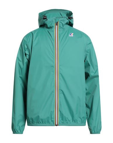 K-way Man Jacket Green Size 3xl Polyamide In Green
