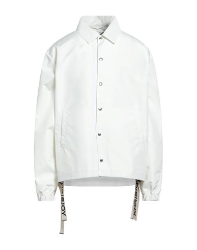 Khrisjoy Man Jacket Off White Size 1 Polyester In White