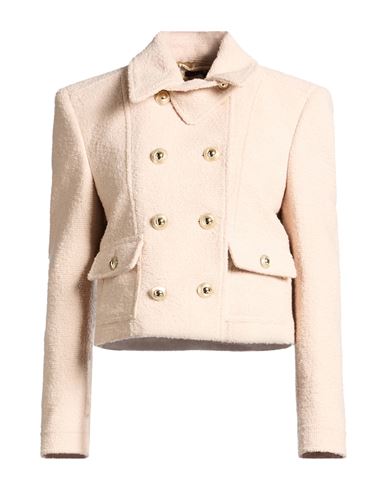 Tom Ford Woman Jacket Beige Size 6 Virgin Wool, Polyamide, Silk, Cashmere, Elastane In Neutral