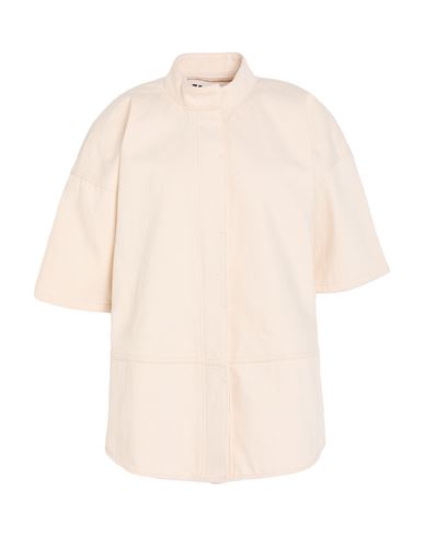 Jil Sander + Woman Jacket Ivory Size M Cotton In Neutral