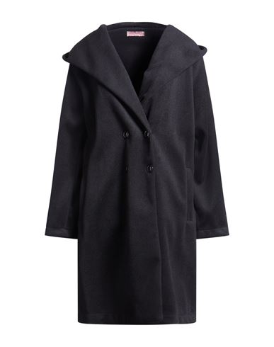 Shopart Woman Coat Black Size S Polyester, Viscose