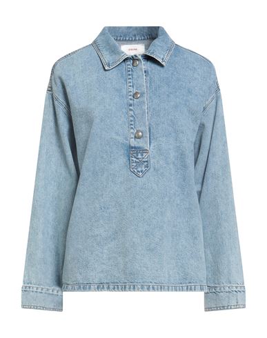 Xirena Xírena Woman Top Blue Size M Cotton