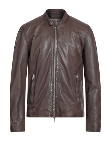 Bomboogie Man Jacket Chocolate Brown Size Xxl Sheepskin