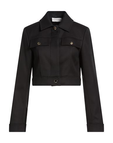Sportmax Woman Jacket Black Size 4 Cotton, Viscose