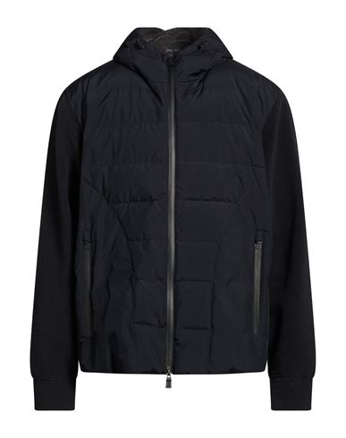 Herno Laminar Man Puffer Navy Size 44 Polyester In Blue