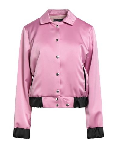 Maison Reynders Woman Jacket Pink Size Xl Polyester, Elastane