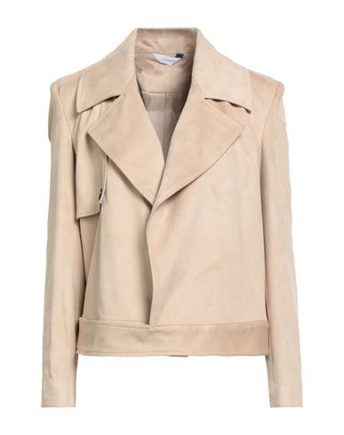 Stilosophy Woman Jacket Beige Size M Polyester, Elastane In Neutral