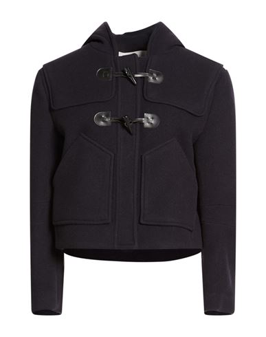 Ba&sh Ba & Sh Woman Coat Midnight Blue Size 3 Wool, Polyamide In Blue