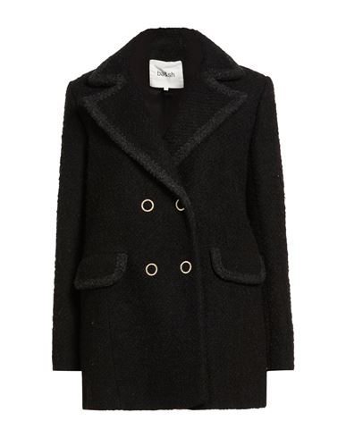 Ba&sh Ba & Sh Woman Coat Black Size 1 Cotton, Polyester, Acrylic, Wool In Black