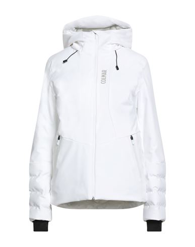 Colmar Woman Jacket White Size 12 Polyester In White