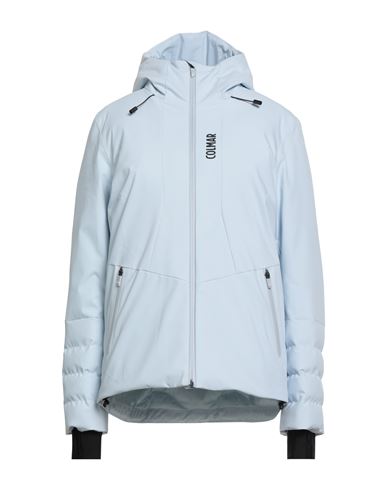 Colmar Woman Jacket Sky Blue Size 10 Polyester In Blue