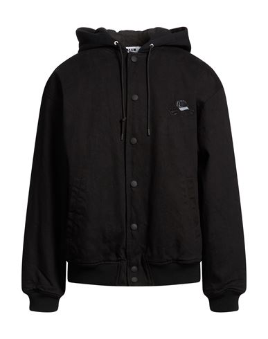 Msgm Man Jacket Black Size 38 Cotton