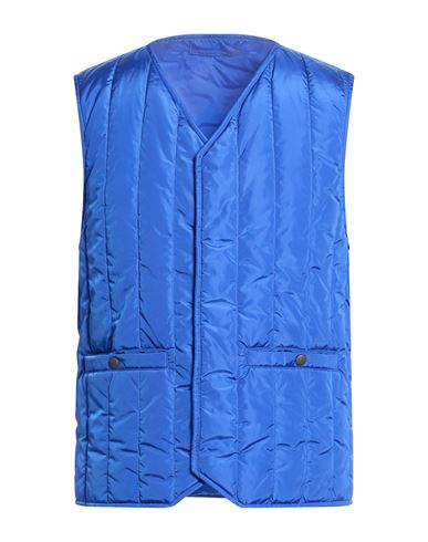 Montedoro By Slowear Man Vest Bright Blue Size 46 Polyamide