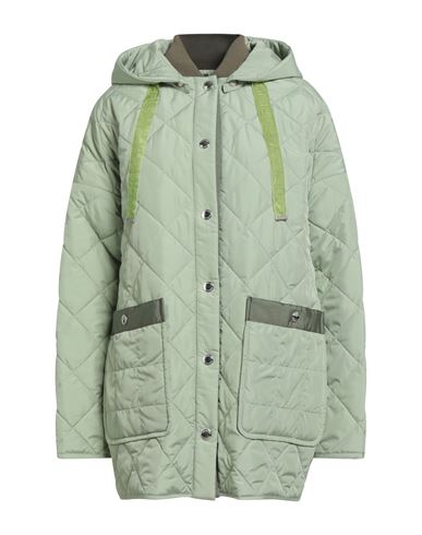 Khrisjoy Woman Puffer Sage Green Size 00 Polyester