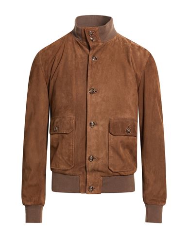 Jacke & Anorak Herren Lederfarben 52 Herren