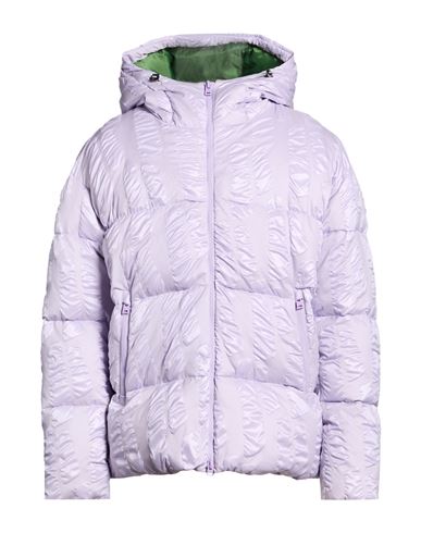 Herno Globe Man Puffer Lilac Size 40 Polyamide In Purple