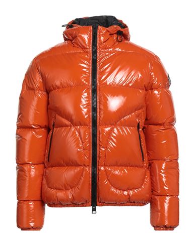 Herno Man Puffer Orange Size 40 Polyamide, Polyurethane