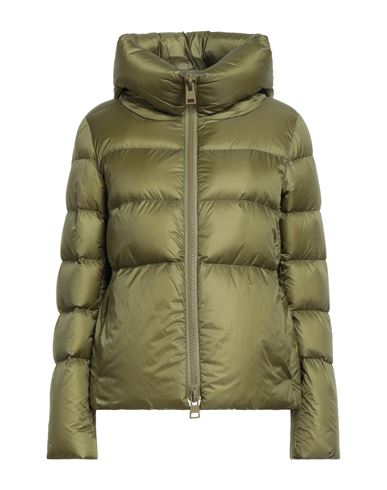 Herno Globe Woman Puffer Green Size 4 Polyamide