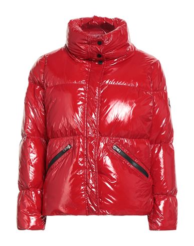 Herno Woman Puffer Red Size 8 Polyamide, Polyurethane