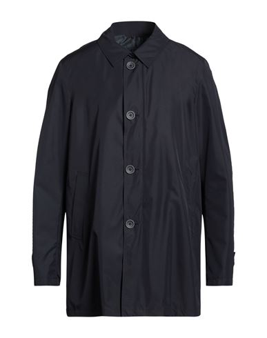 Herno Man Overcoat & Trench Coat Midnight Blue Size 44 Polyester