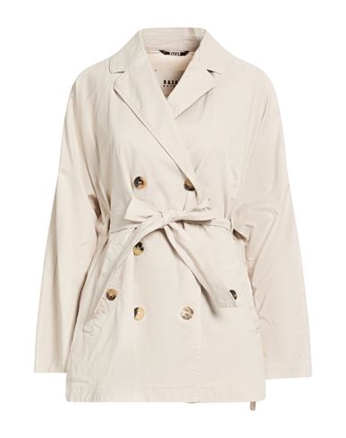 Bazar Deluxe Woman Jacket Beige Size 4 Cotton, Elastane In Neutral