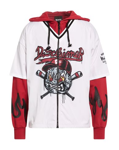 Disclaimer Man Jacket Off White Size M Polyester