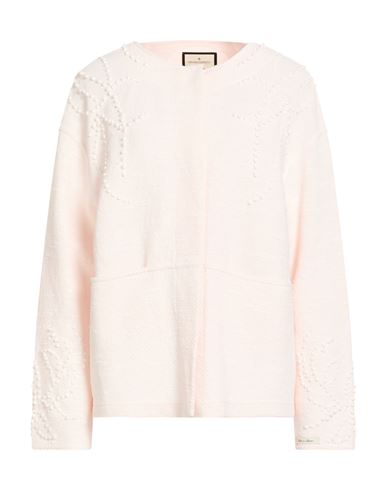 Bruno Manetti Woman Overcoat & Trench Coat Light Pink Size 14 Cotton, Nylon