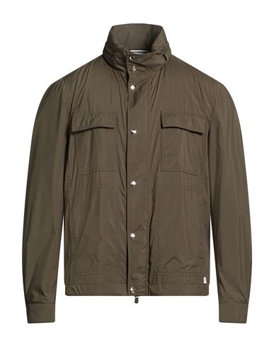 Fedeli Man Jacket Military Green Size 40 Polyester