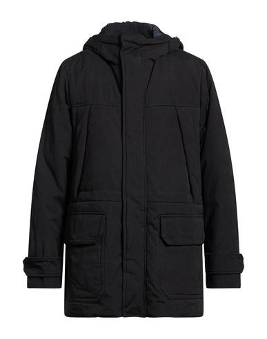 Montedoro Man Coat Midnight Blue Size 46 Cotton, Polyester, Polyamide